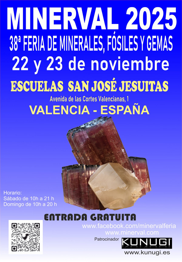MINERVAL 2025 38º Feria de Minerales de Valencia