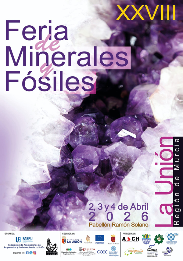 XVIII Feria de Minerales y Fósiles