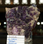XXI Feria de Minerales de la Unión. Stand de Juan Morillas López