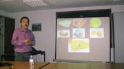 CHARLA LOS YACIMIENTOS DE ÁMBAR 	EN ESPAÑA REALIZADA EN LA SEDE GMM