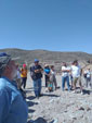 Excusión de mineralogía a Fuentes de Ebro. Zaragoza