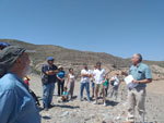 Excusión de mineralogía a Fuentes de Ebro. Zaragoza