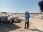 Excusión de mineralogía a Fuentes de Ebro. Zaragoza