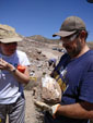 Excusión de mineralogía a Fuentes de Ebro. Zaragoza