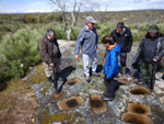 Excusión de mineralogía a Azaila. Teruel