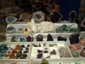 XXI Feria de Minerales de la Unión. Stand de Eliecer Pérez