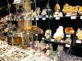 XXI Feria de Minerales de la Unión. Stand de Miguel David
